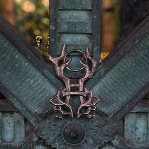Hibernacula Gate Sigil -- Pendant in Bronze or Silver | Hibernacula