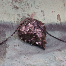 Загрузить изображение в средство просмотра галереи, Armor -- Spider Crab Shell Pendant or Necklace in Bronze or Silver | Hibernacula
