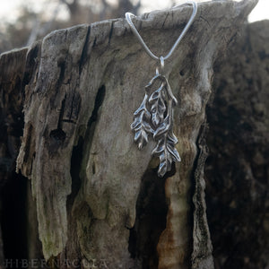 Oak Leaf -- Pendant in Bronze or Silver | Hibernacula