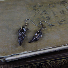 Load image into Gallery viewer, Prima Materia: Seed and Sprout -- Alchemical Earrings in Bronze or Silver | Hibernacula
