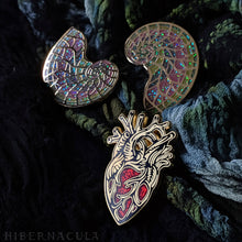 Load image into Gallery viewer, Rainbow Sacred Spiral Pin | Hibernacula
