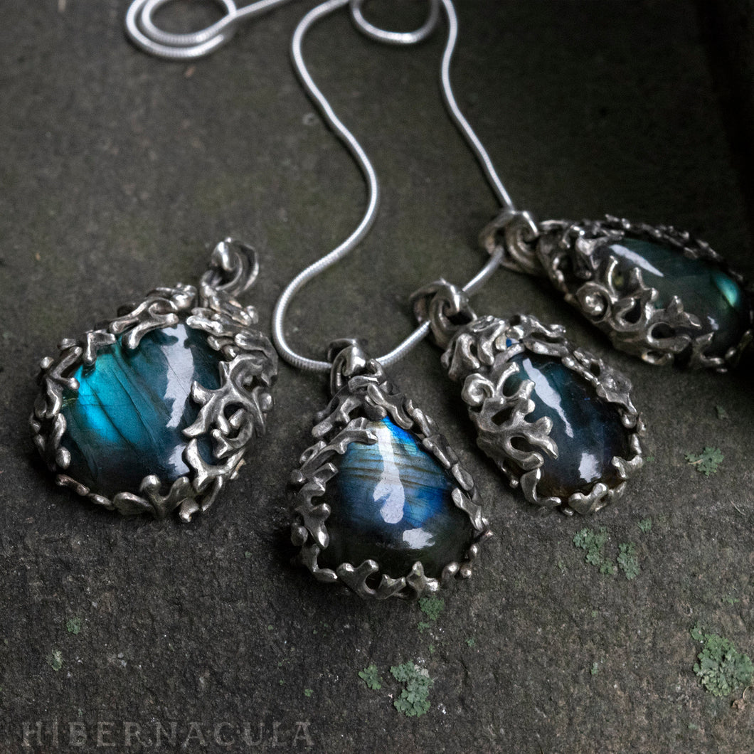 Night in the Forest -- Labradorite in Bronze or Silver | Hibernacula