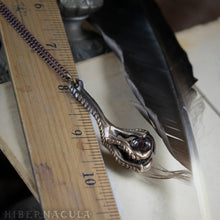 Загрузить изображение в средство просмотра галереи, Witch&#39;s Talon -- Garnet with Bronze or Silver Talon | Hibernacula
