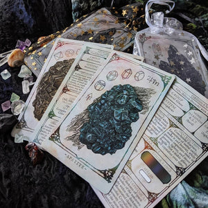 Alchemist's Guide -- Crystal Card Gift Set | Hibernacula