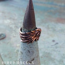 Загрузить изображение в средство просмотра галереи, Guardian Angel -- Ring In Bronze or Silver | Hibernacula
