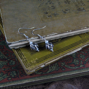 Artichoke -- Earrings in Bronze or Silver | Hibernacula