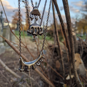 Bite -- Necklace In Bronze or Silver | Hibernacula