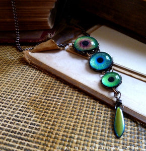 The Dragon's Eye -- Numina Iris Necklace | Hibernacula