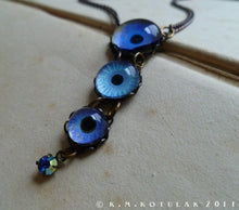 Загрузить изображение в средство просмотра галереи, True Blue -- Numina Iris Necklace | Hibernacula
