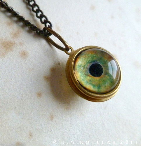 Spherical Numina Iris Pendant -- Bird of Prey, Large | Hibernacula