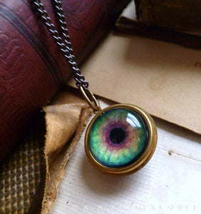 Spherical Numina Iris Pendant -- Exotic, Medium | Hibernacula