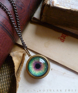 Spherical Numina Iris Pendant -- Exotic, Medium | Hibernacula