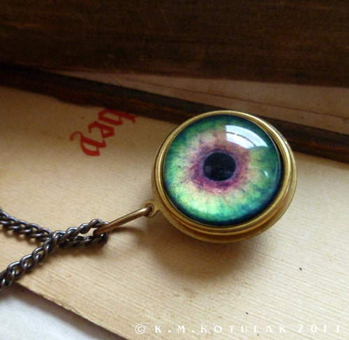 Spherical Numina Iris Pendant -- Exotic, Medium | Hibernacula