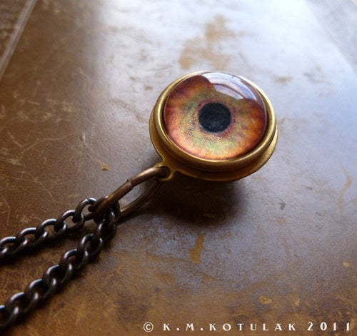 Spherical Numina Iris Pendant -- Lion, Medium | Hibernacula