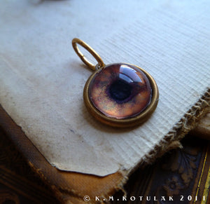 Iris Charm -- Bear / Medium Pendant | Hibernacula