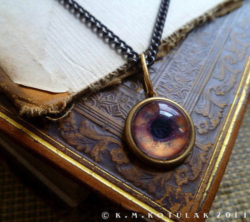 Iris Charm -- Bear / Medium Pendant | Hibernacula