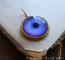 Загрузить изображение в средство просмотра галереи, Iris Charm -- Violet / Large Pendant | Hibernacula
