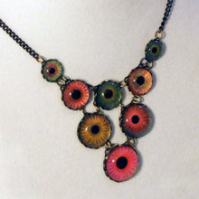 Load image into Gallery viewer, Set The Night On Fire -- Numina Iris Necklace | Hibernacula
