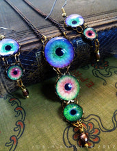 Load image into Gallery viewer, Songs &amp; Stories -- Numina Iris Necklace &amp; Earring Set | Hibernacula
