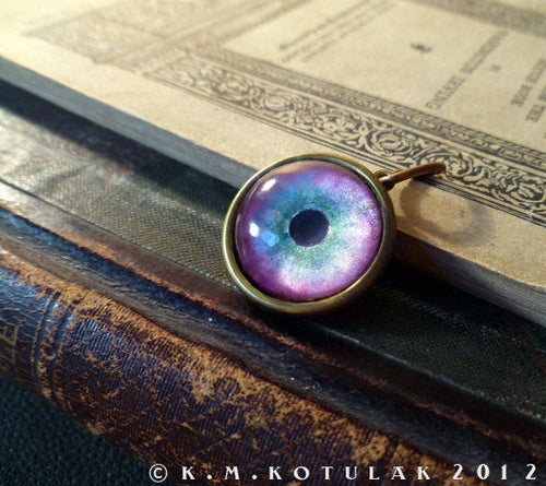 Iris Charm -- Nebula Blue / Large Pendant | Hibernacula