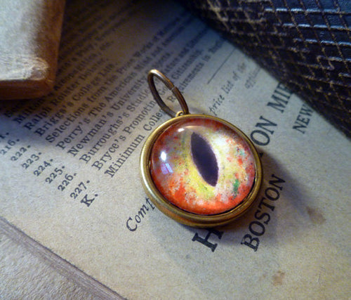 Iris Charm -- Serpent / Large Pendant | Hibernacula