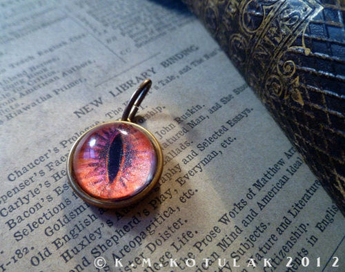 Iris Charm -- Vampire / Medium Pendant | Hibernacula