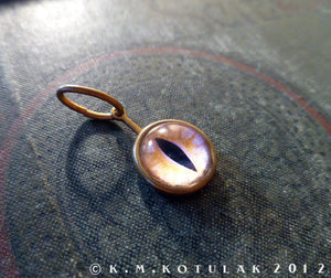 Iris Charm -- Hot Pink / Small Pendant | Hibernacula