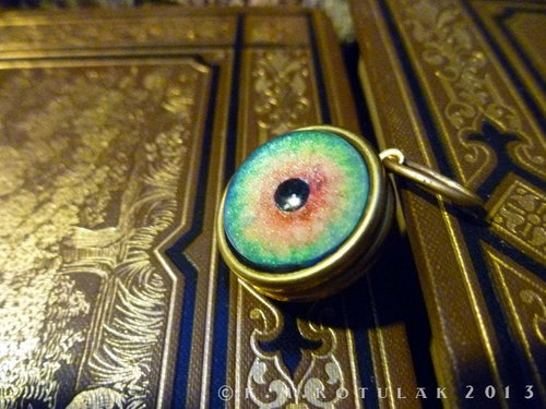 Spherical Numina Iris Pendant -- Exotic, Large | Hibernacula