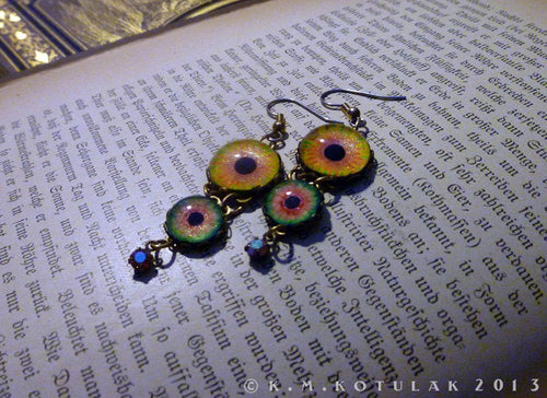 Sun Tribute -- Numina Iris Earrings | Hibernacula