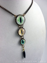 Load image into Gallery viewer, The Witch&#39;s Familiar -- Numina Iris Necklace | Hibernacula
