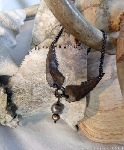 Moon Priestess -- Necklace In Bronze or Silver | Hibernacula