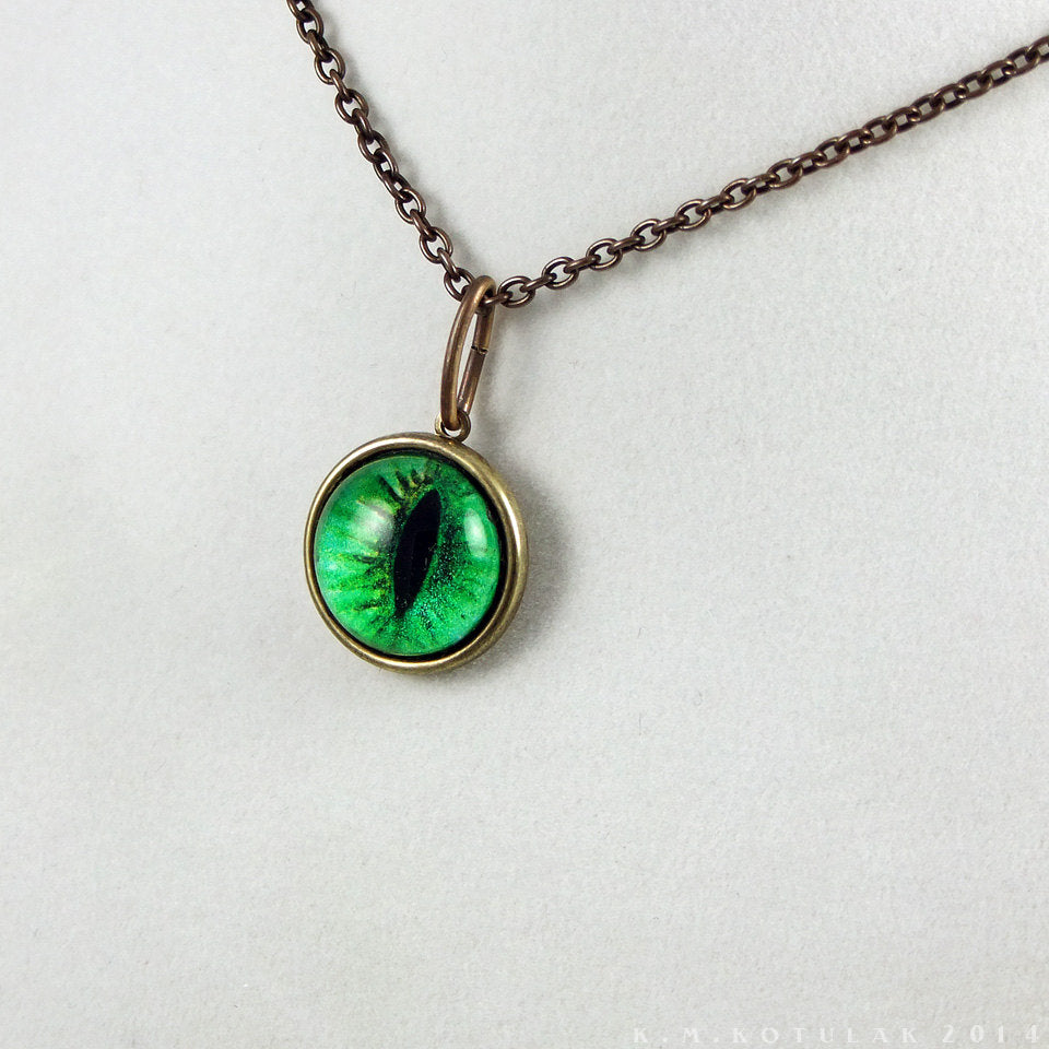 Serpent Eye -- Numina Iris Pendant | Hibernacula