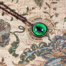 Load image into Gallery viewer, Serpent Eye -- Numina Iris Pendant | Hibernacula
