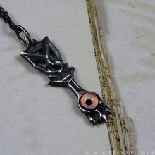 Load image into Gallery viewer, Key of the Crucible  -- Pendant in Bronze or Silver | Hibernacula
