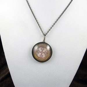 The Magic Circle of Solomon -- Brass Pendant | Hibernacula