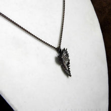 Load image into Gallery viewer, Grace -- Feather Pendant in Bronze or Silver | Hibernacula
