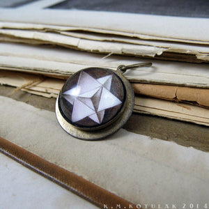 Star Tetrahedron -- Sacred Geometry Talisman | Hibernacula