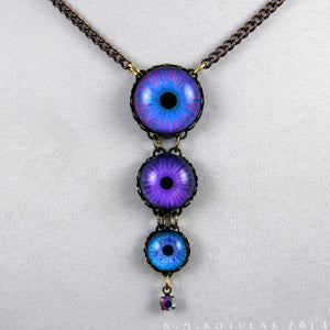 Azure -- Numina Iris Necklace | Hibernacula