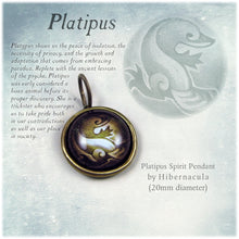 Загрузить изображение в средство просмотра галереи, Platypus Spirit -- Brass Animal Totem Pendant | Hibernacula
