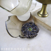 Load image into Gallery viewer, God&#39;s Eye -- Iris Pendant in Bronze or Silver | Hibernacula
