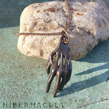 Load image into Gallery viewer, Phantom Hand -- Pendant in Bronze or Silver | Hibernacula
