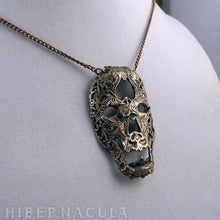 Load image into Gallery viewer, Memento  Mori -- Necklace in Bronze or Silver | Hibernacula
