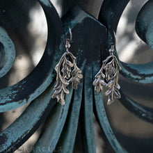 Load image into Gallery viewer, Oak Leaves -- Earrings in Bronze or Silver | Hibernacula
