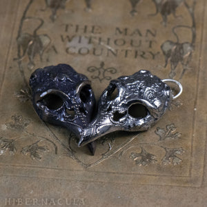 Plague Mask -- Pendant in Bronze or Silver | Hibernacula