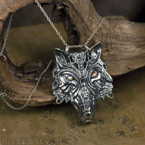 Wolf Prince -- Pendant In Bronze or Silver | Hibernacula